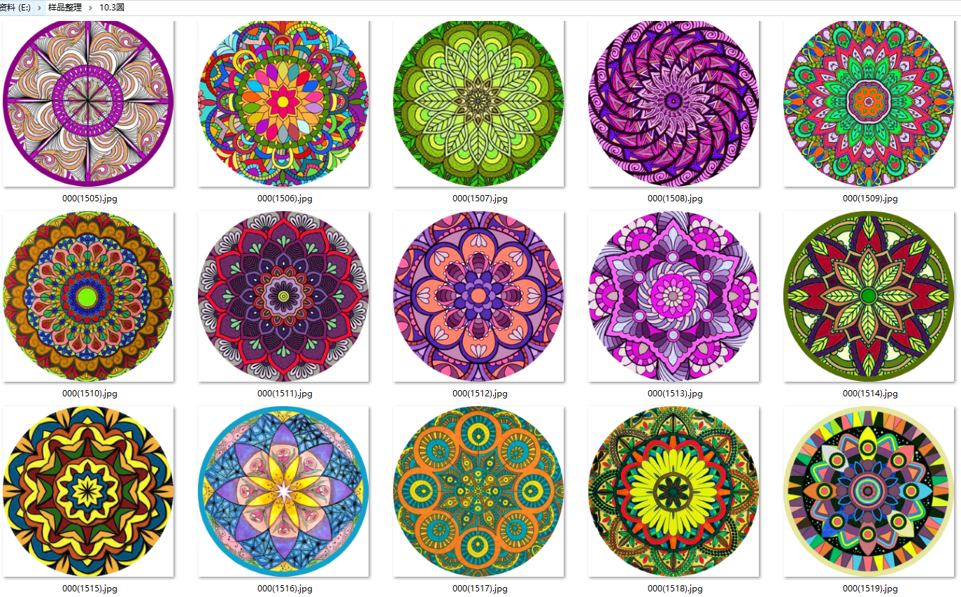 天天红工艺-餐垫杯垫系列 圆形（Placemats and coasters series round）